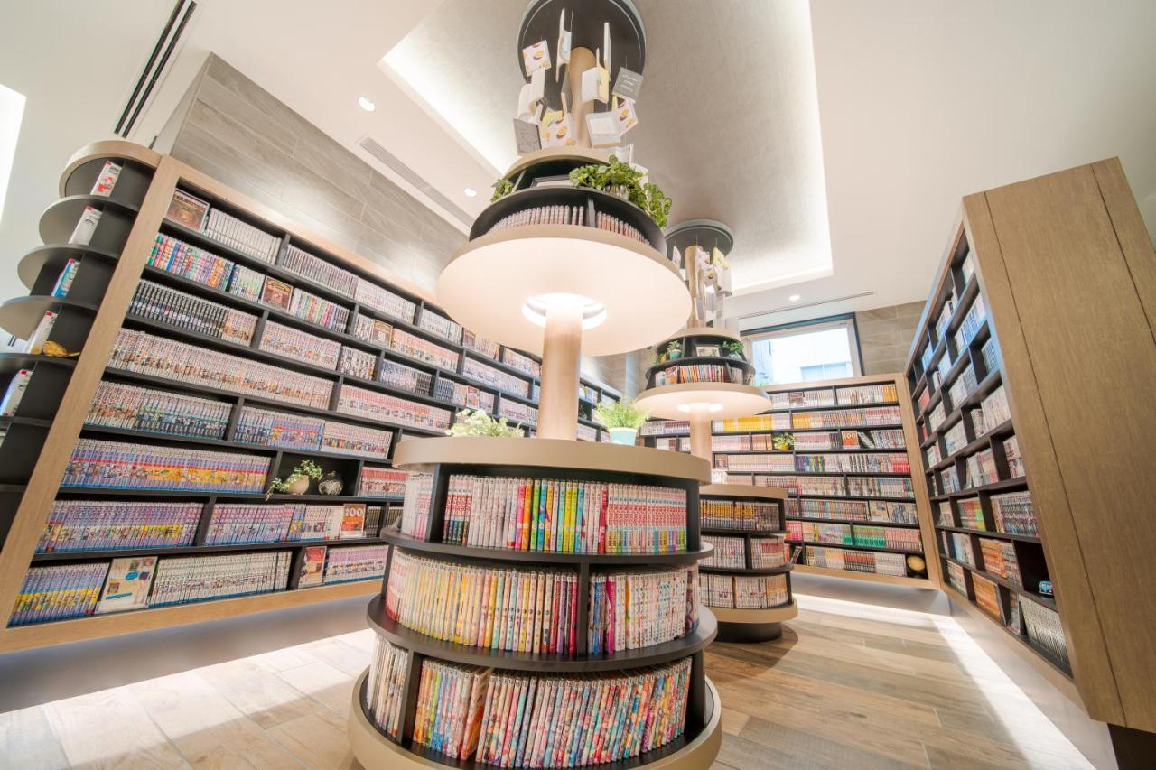 Quintessa Hotel Osaka Shinsaibashi Comic & Books Exterior photo