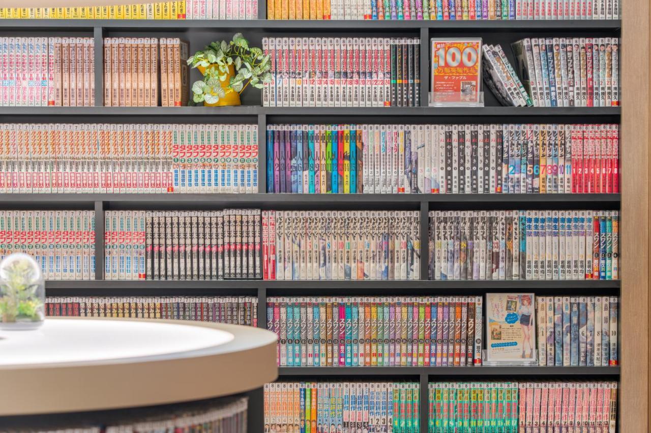 Quintessa Hotel Osaka Shinsaibashi Comic & Books Exterior photo